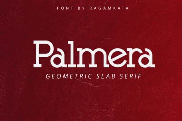 Palmera by RagamKata Studio — Slab Serif Font