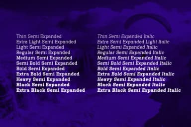 Pano Slab Semi Expanded by Artisans — Slab Serif Font — thumbnail 5