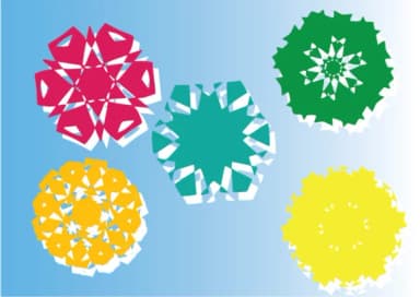 Paper Snowflakes by GraphicsBam Fonts — Dingbats Font — thumbnail 3
