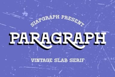 Paragraph by SiapGraph — Slab Serif Font — thumbnail 1