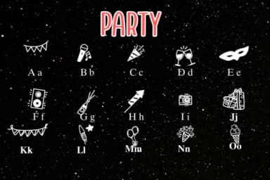 Party by Nongyao — Dingbats Font — thumbnail 2
