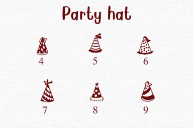 Party Hat by Nongyao — Dingbats Font — thumbnail 4