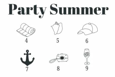 Party Summer by Suphitchaya — Dingbats Font — thumbnail 4