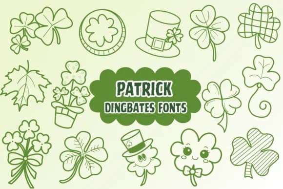 Patrick by Natchuta — Dingbats Font