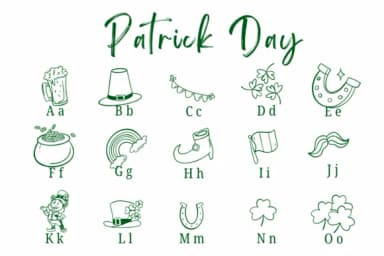 Patrick Day by Suphitchaya — Dingbats Font — thumbnail 2