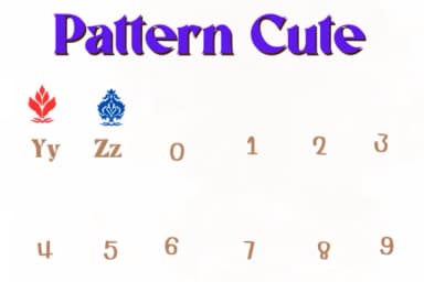 Pattern Cute by KinnareeART — Dingbats Font — thumbnail 4