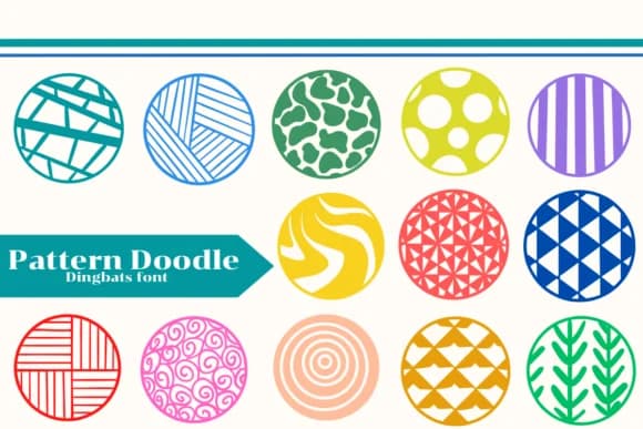 Pattern Doodle by Apiwat Type — Dingbats Font