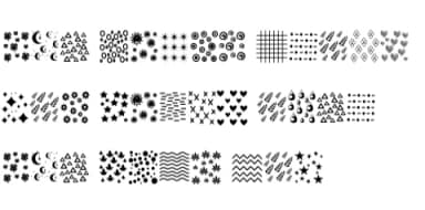 Patternline by Nun Sukhwan — Dingbats Font — thumbnail 8