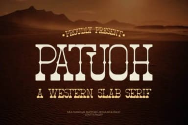 Patuoh by Denustudios — Slab Serif Font — thumbnail 1