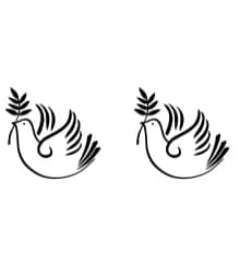 Peace Doves by Heartcraft Atelier — Dingbats Font — thumbnail 8