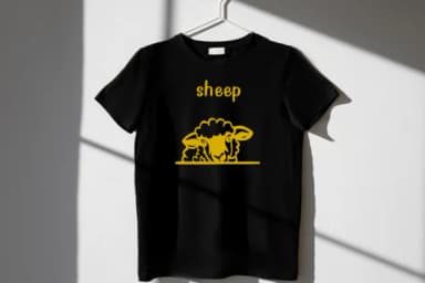 Peeking Sheep by Nongyao — Dingbats Font — thumbnail 5
