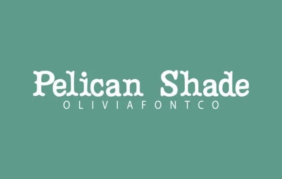 Pelican Shade by OliviaFontCo — Slab Serif Font
