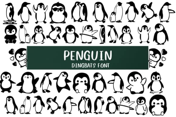 Penguin by Nongyao — Dingbats Font