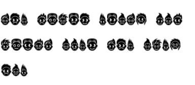 Peoples by vladimirnikolic — Dingbats Font — thumbnail 5