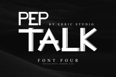 Pep Talk by EdricStudio — Slab Serif Font — thumbnail 2