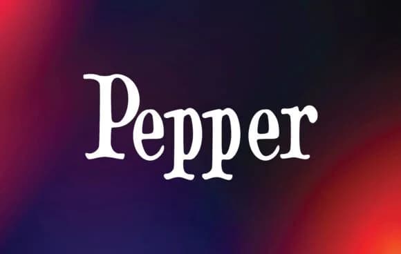 Pepper by moonlight craft — Slab Serif Font