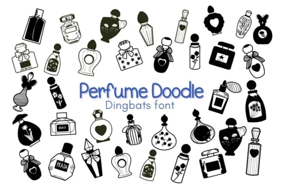 Perfume Doodle by Nun Sukhwan — Dingbats Font
