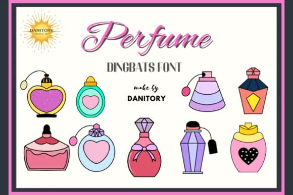 Perfumes by danita.kukkai — Dingbats Font