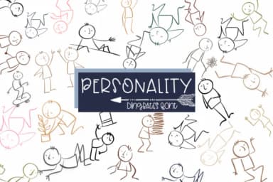 Personality by Sirinart — Dingbats Font — thumbnail 1