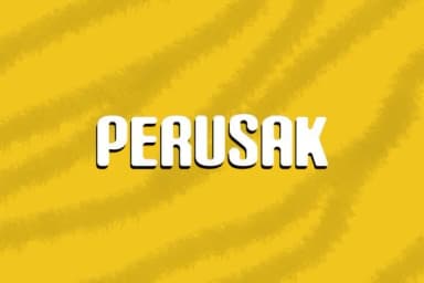 Perusak by Nickhard — Slab Serif Font — thumbnail 1