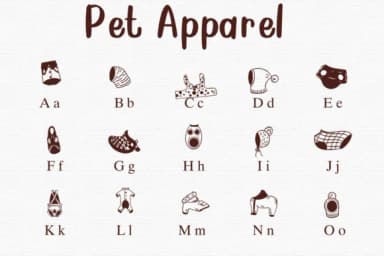 Pet Apparel by Nongyao — Dingbats Font — thumbnail 2