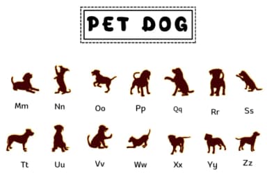 Pet Dog by PraewDesigns — Dingbats Font — thumbnail 3
