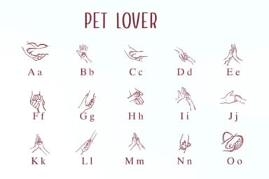 Pet Lover by Nongyao — Dingbats Font — thumbnail 2