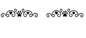 Pet Paws by Nongyao — Dingbats Font — thumbnail 8