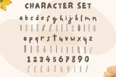 Petaline Dingbat by Sharon ( DmStudio ) — Dingbats Font — thumbnail 7