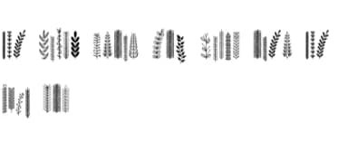 Petaline Dingbat by Sharon ( DmStudio ) — Dingbats Font — thumbnail 8