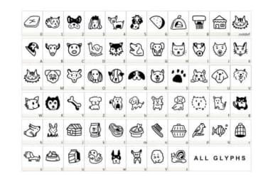 Pets by YandiDesigns — Dingbats Font — thumbnail 2
