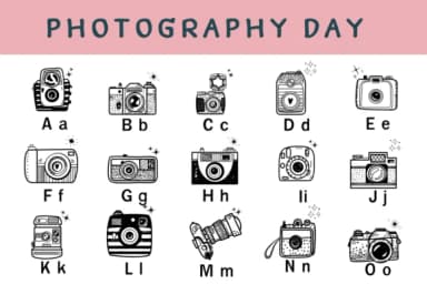Photography Day by Nun Sukhwan — Dingbats Font — thumbnail 2