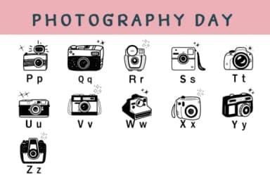 Photography Day by Nun Sukhwan — Dingbats Font — thumbnail 3