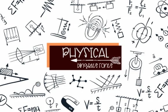 Physical by Sirinart — Dingbats Font
