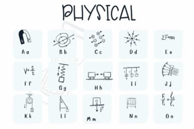 Physical by Sirinart — Dingbats Font — thumbnail 2