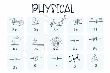 Physical by Sirinart — Dingbats Font — thumbnail 3
