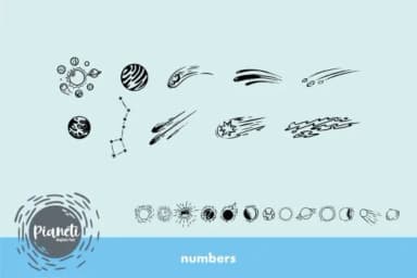 Pianeti by Onoborgol — Dingbats Font — thumbnail 4
