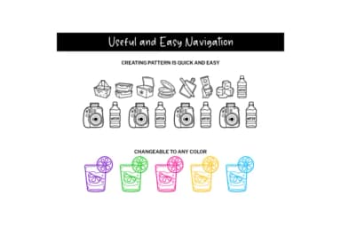 Picnic Doodle by digitalplannerland — Dingbats Font — thumbnail 3