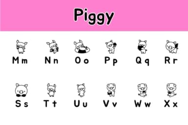 Piggy by Chonada — Dingbats Font — thumbnail 3