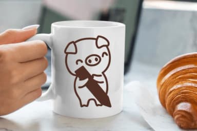 Piggy by Chonada — Dingbats Font — thumbnail 5