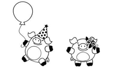 Piggy Polies Dingbats by Illustration Ink — Dingbats Font — thumbnail 7