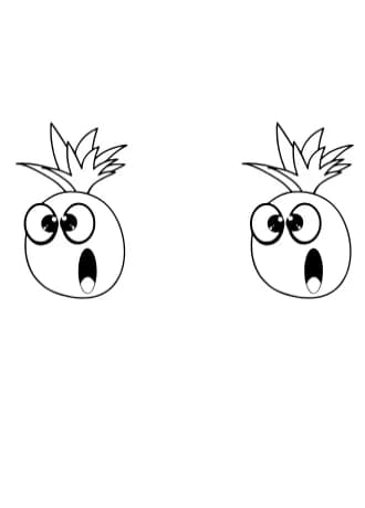 Pineapple Head by Happy Bamboo — Dingbats Font — thumbnail 3