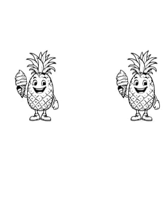 Pineapple Joy by Happy Bamboo — Dingbats Font — thumbnail 4