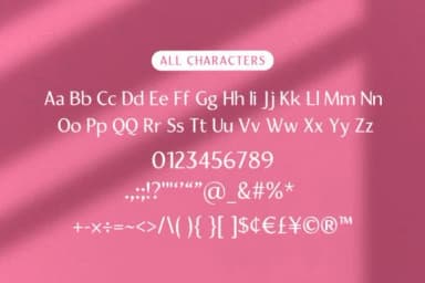 Pink Rose by keng graphic — Slab Serif Font — thumbnail 6