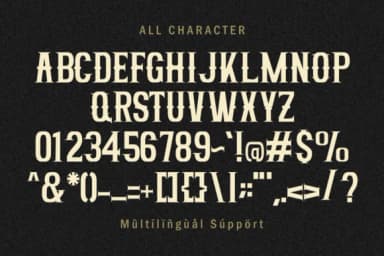 Pissing Smiling by Almairatype Studio — Slab Serif Font — thumbnail 2