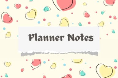 Planner Notes by Nongyao — Dingbats Font — thumbnail 6