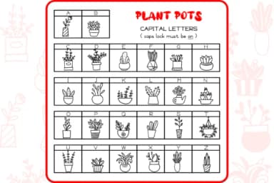 Plant Pots by WADLEN — Dingbats Font — thumbnail 2