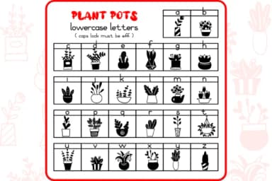 Plant Pots by WADLEN — Dingbats Font — thumbnail 3