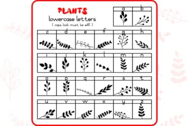Plants Dingbats by WADLEN — Dingbats Font — thumbnail 3