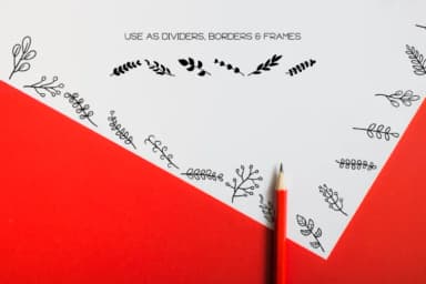 Plants Dingbats by WADLEN — Dingbats Font — thumbnail 7